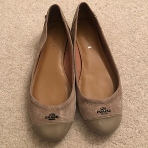 Coach ballet flats